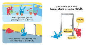 Alfonsito, ¡hay barro en el techo!