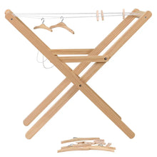 Doll Clothes Airer with Pegs