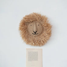 Paper Rope & Dried Raffia Lion Head