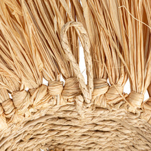 Paper Rope & Dried Raffia Lion Head