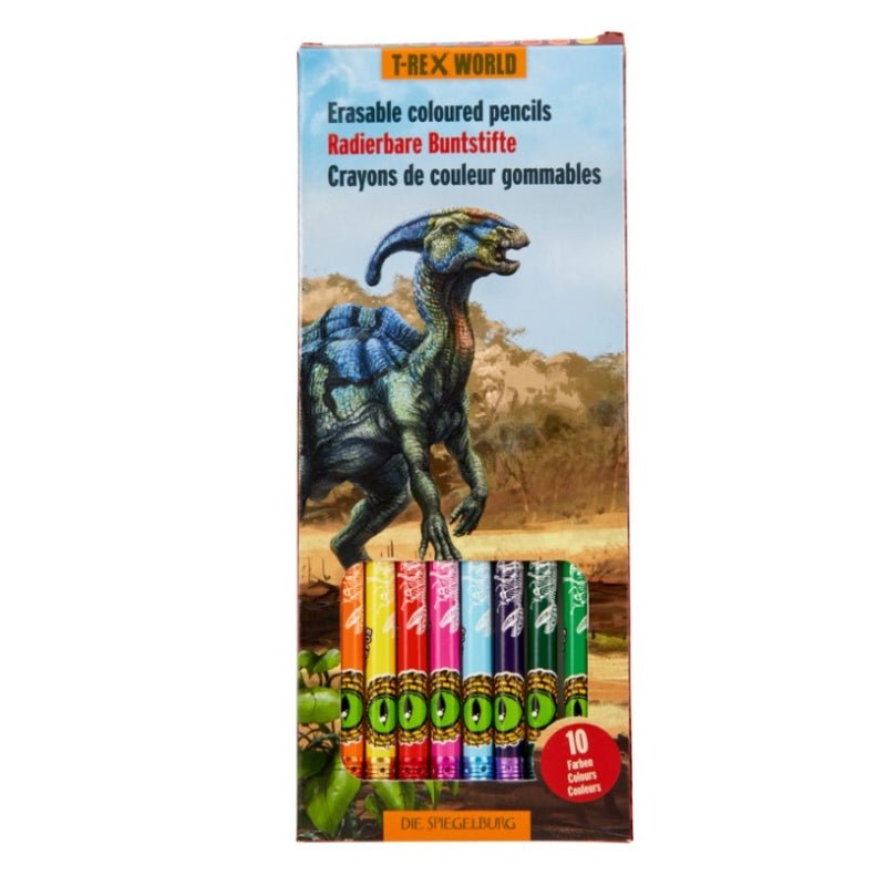 Erasable Coloured Pencils T-RexWorld