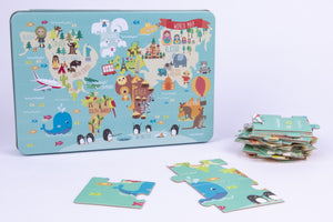 Puzzle Mapamundi