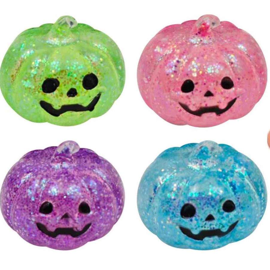 Squishy Halloween Moltose Glitter Pumpkin