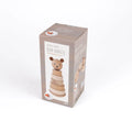 Marcel the bear stacking pyramid