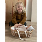 Egmont Toys Wicker Carry Cot