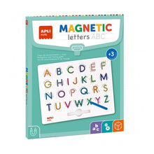 Magnetic board ABC letters
