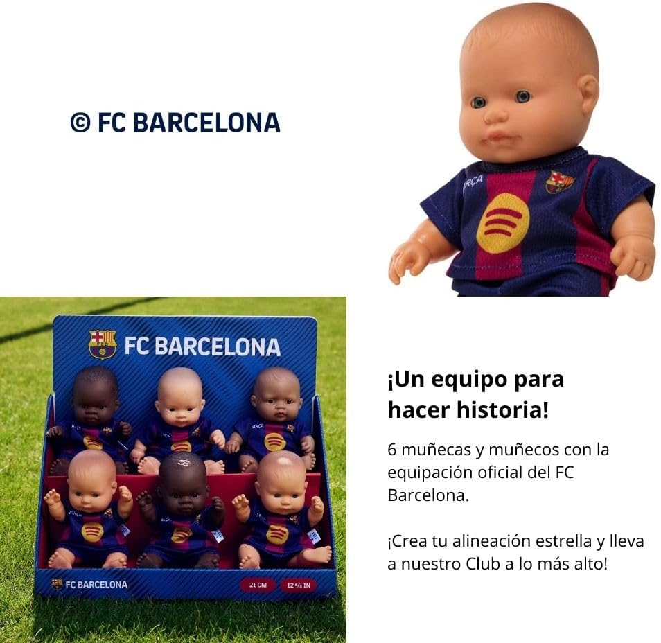 Muñeca Caucasica Barça
