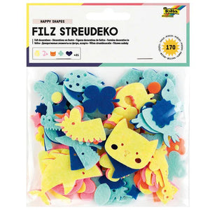 Felt decoration Happy Shapes