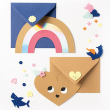 Felt decoration Happy Shapes