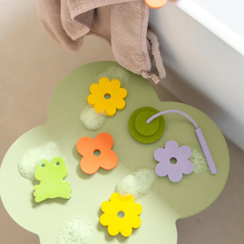 Fishing Bath stickers Frog Pond