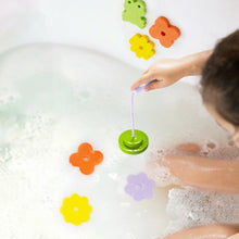 Fishing Bath stickers Frog Pond