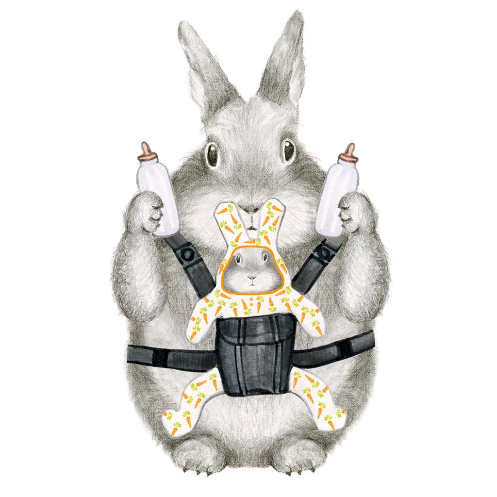 New Parent Bunny  Card