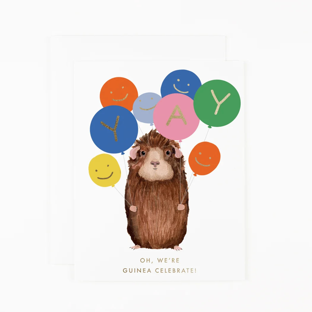 We're Guinea Celebrate Card