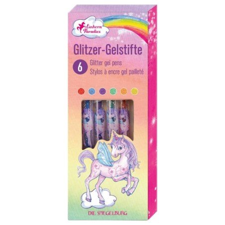 Glitter Gel Pens Unicorn Paradise