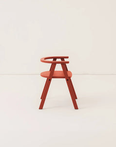 Growing Green Kid Chair Colored Red