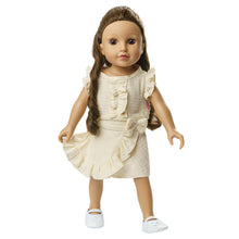 Falda cruzada para muñeca (2 tallas)