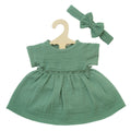 Vestido Verde Para Muñeca ( 2 tallas)