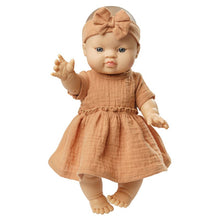 Vestido Color Caramelo Para Muñeca ( 2 tallas)