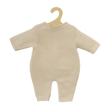 Pelele de punto blanco para muñeca ( 2 tallas)