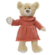 Vestido de punto para muñeca Color Melocotón ( 2 tallas)
