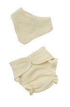 Conjunto para muñeca bebé con Pañales