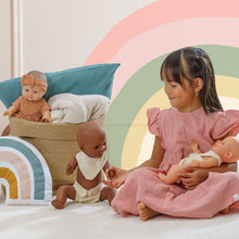 Conjunto para muñeca bebé con Pañales