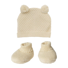 Conjunto Blanco  de muñeca de punto