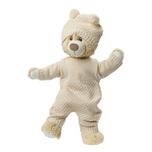 Conjunto Blanco  de muñeca de punto