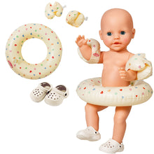 Conjunto de natación para muñeca Heart Confetti