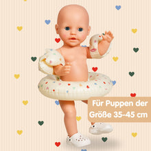 Conjunto de natación para muñeca Heart Confetti