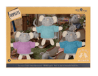 Little Mouse Doll Triplets