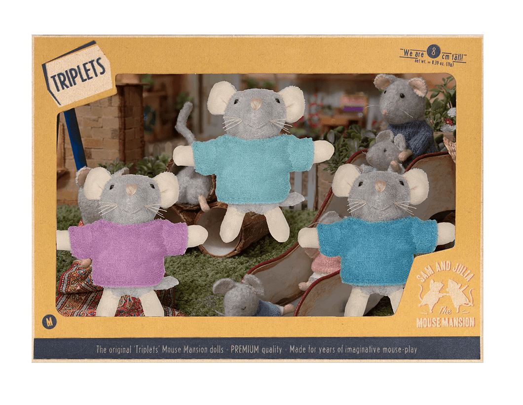 Little Mouse Doll Triplets