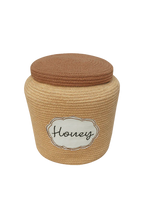 Basket Honey Pot