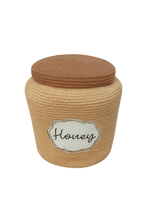 Basket Honey Pot