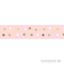 Washi-Tape - Golden Squares