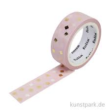 Washi-Tape - Golden Squares