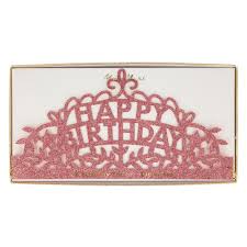 Happy Birthday Party Tiaras (x 8)