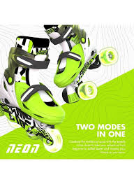 Neon Combo Skates Green US Big Kid 3-6