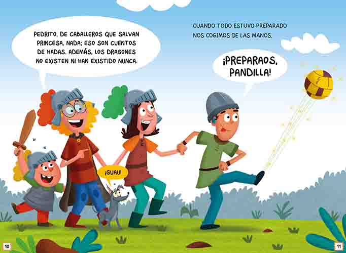 La peor pandilla de la historia. ¡A la Edad Media!