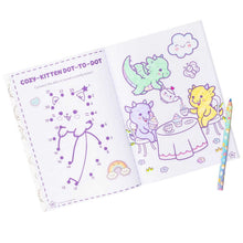 Coloring Book with Rainbow Pencil Kawaii