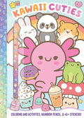 Coloring Book with Rainbow Pencil Kawaii