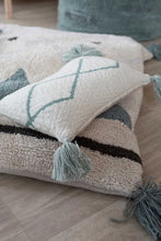 Knitted cushion little oasis natural - Azul Indus