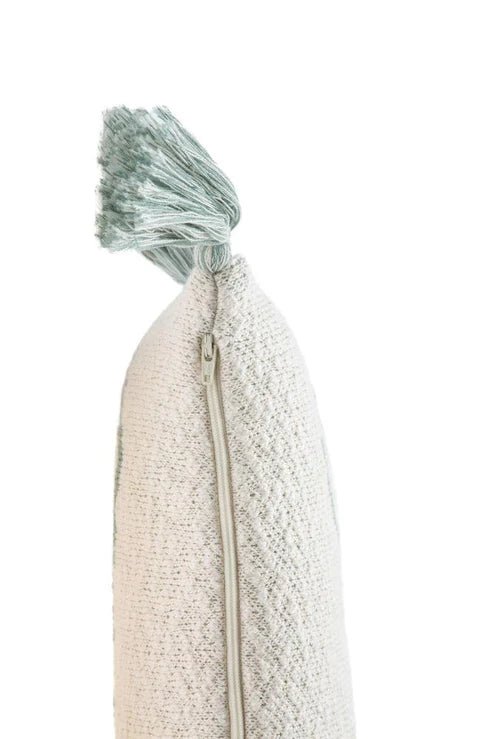 Knitted cushion little oasis natural - Azul Indus