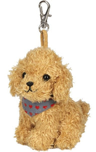 Plush Poudle Yellow Pendant Funny Animal Parade