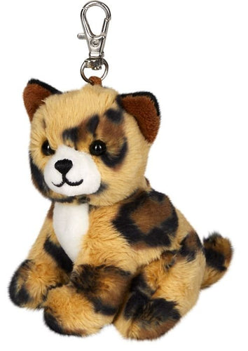 Little Plush Cat Brown Pendants Funny Animal Parade