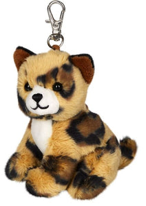 Little Plush Cat Brown Pendants Funny Animal Parade