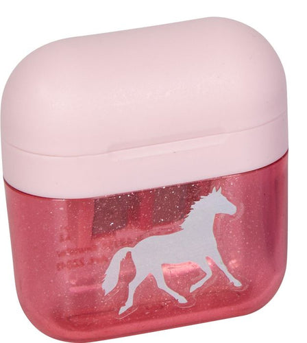 Double Sharpener Pink Horse Friends