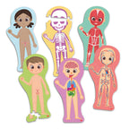 Maxi-puzle Descubre e identifica el cuerpo humano