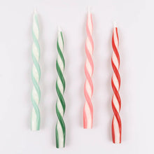 Assorted Stripe Twist Candlesk