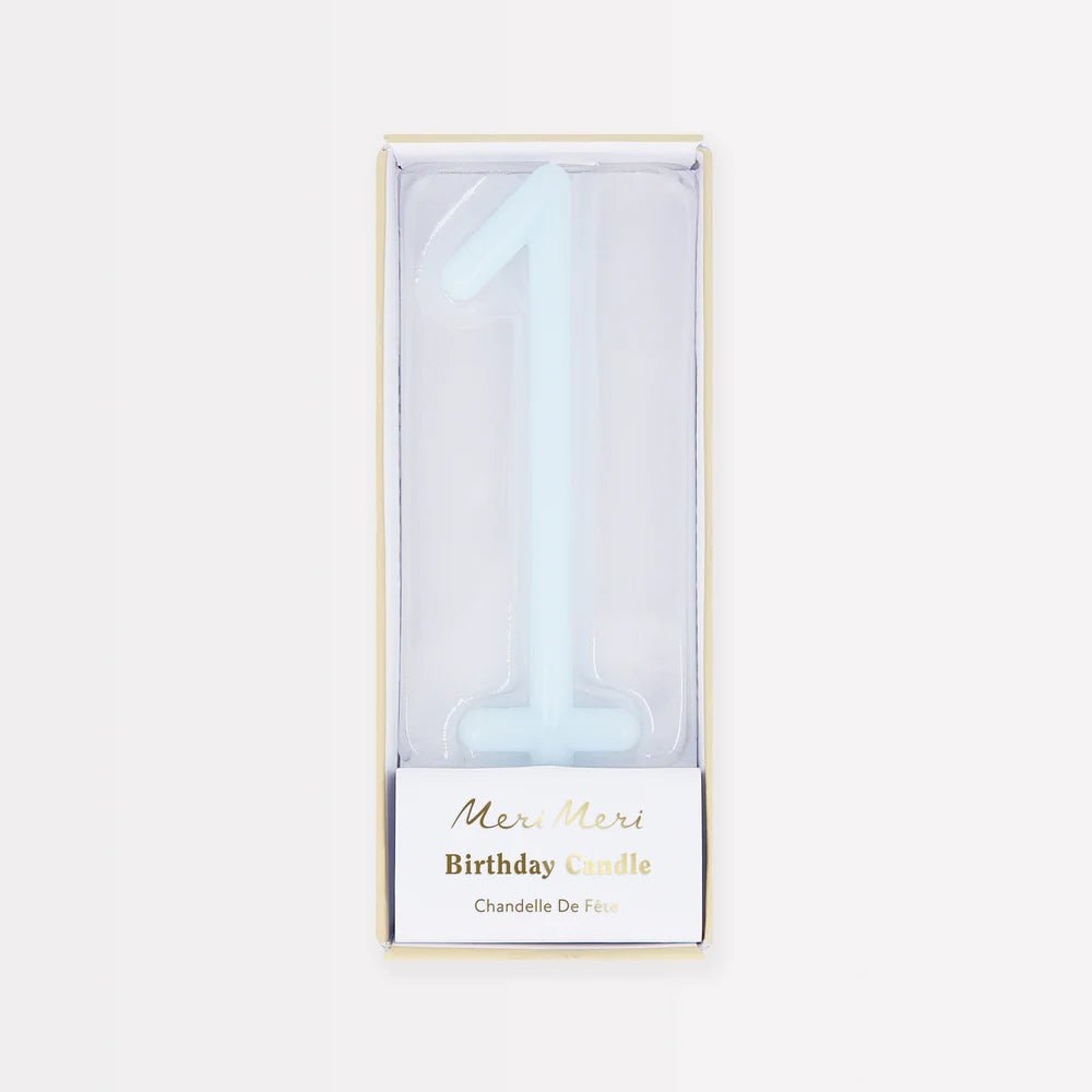 Slim Number 1 Candle